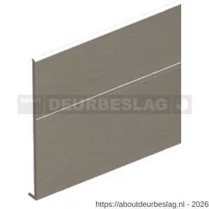 Ellen valdorpel accessoires Ellen Matic Elegance Protection Plate bescherm schopplaat RVS 103 cm - R51010308 - afbeelding 1