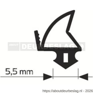 Ellen renovatieprofiel siliconen 4189 25 m - R51010016 - afbeelding 1