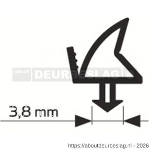 Ellen renovatieprofiel siliconen 4289 25 m - R51010018 - afbeelding 2