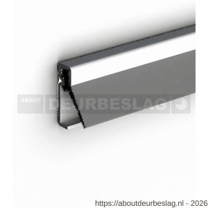 Ellen inbouw tochtprofiel voor 6 mm afbouwspeling AIB-4G wit 300 cm - R51010219 - afbeelding 1