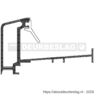 Ellen onderdorpel slijtprofiel deur ANB-S5 300 cm - R51010242 - afbeelding 3