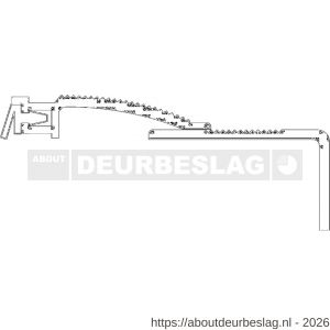 Ellen slijtdorpel profiel Threshold Seal R6 100 cm - R51010348 - afbeelding 4