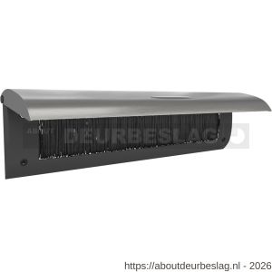 Ellen brievenbusafsluiter tochtklep Letter Plate Lid Inox - R51010420 - afbeelding 1