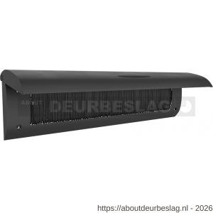 Ellen brievenbusafsluiter tochtklep Letter Plate Lid aluminium zwart - R51010419 - afbeelding 1