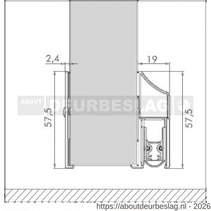 Ellen valdorpel accessoires Ellen Matic Elegance Protection Place bescherm schopplaat - R51010088 - afbeelding 2