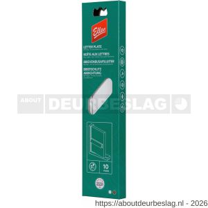 Ellen brievenbusafsluiter tochtklep Letter Plate Basic Lid wit - R51010417 - afbeelding 2