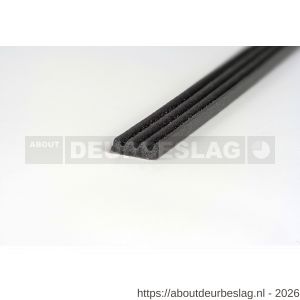 Ellen inbouwprofiel tochtband kunststof zelfklevend Weatherstrip Small kleine kier wit 7.5 m - R51010403 - afbeelding 4