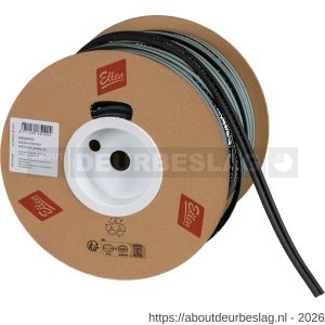 Ellen inbouwprofiel tochtband kunststof zelfklevend Weatherstrip Medium gemiddelde kier zwart 2x50 m - R51010225 - afbeelding 1