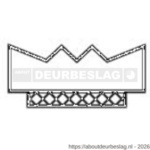 Ellen inbouwprofiel tochtband kunststof zelfklevend Weatherstrip Small kleine kier wit 7.5 m - R51010403 - afbeelding 3