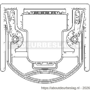 Ellen Matic valdorpel aluminium Ferro-S 2 83 cm - R51010378 - afbeelding 3