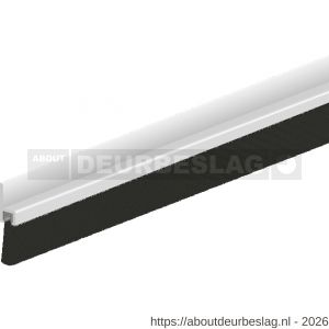 Ellen dorpel tochtprofiel met borstel aluminium IBS-39 100 cm - R51010109 - afbeelding 1