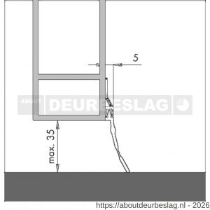 Ellen dorpelprofiel aluminium ADS GL 100 cm - R51010092 - afbeelding 2