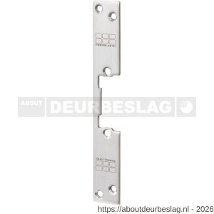 Maasland 11LP korte sluitplaat RVS inclusief - R11301604 - afbeelding 1