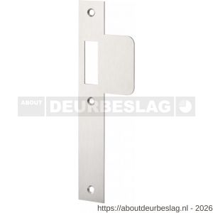 Maasland E-136L sluitplaat recht lange lip links voor - R11300538 - afbeelding 1