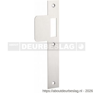 Maasland E-136R sluitplaat recht lange lip rechts voor - R11300539 - afbeelding 1