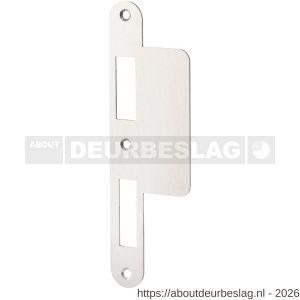 Maasland E-152L sluitplaat lange lip afgerond DIN links voor - R11300533 - afbeelding 1