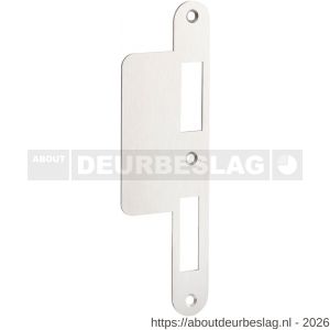 Maasland E-152R sluitplaat lange lip afgerond DIN rechts voor - R11300534 - afbeelding 1