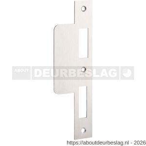Maasland E-156R sluitplaat lange lip hoekig DIN rechts voor - R11300536 - afbeelding 1