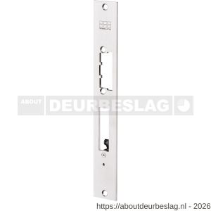 Maasland 25LPS lange brede sluitplaat RVS voor SGD met nactschootsignalering inclusief - R11301723 - afbeelding 1