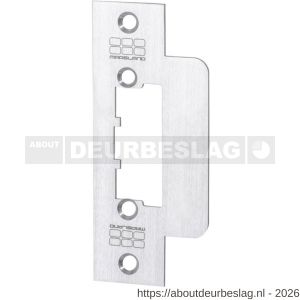 Maasland 53LP korte lip sluitplaat RVS 1,5 mm hoekig inclusief - R11301613 - afbeelding 1