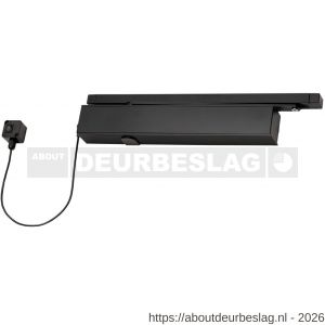 Maasland 8122BKB vrijloopdeurdranger met glijarm voor kop- en bladmontage sterkte 3-6 - R11301824 - afbeelding 1