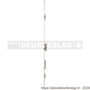 Maasland 8600E elektrisch slot meerpuntsvergrendeling arbeidsstroom 12 V DC doornmaat 65 mm PC 72 mm voorplaat 24 mm - R11300522 - afbeelding 1