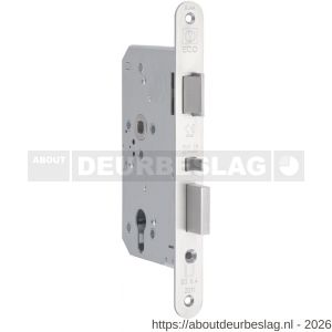 Maasland E-9065L zelfvergrendelend anti-paniekslot voorplaat 24 mm doornmaat 65 mm DIN - R11300496 - afbeelding 1