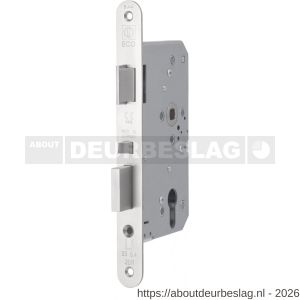 Maasland E-9065R zelfvergrendelend anti-paniekslot voorplaat 24 mm doornmaat 65 mm DIN - R11300497 - afbeelding 1