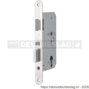 Maasland E-9065L zelfvergrendelend anti-paniekslot voorplaat 24 mm doornmaat 65 mm DIN - R11300496 - afbeelding 2