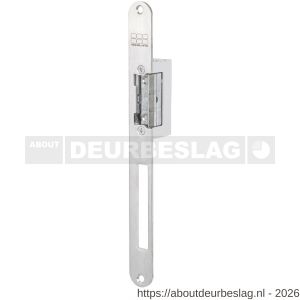 Maasland AP17U elektrische deuropener arbeidsstroom lange afgeronde sluitplaat 10-24 V AC-DC - R11301581 - afbeelding 1