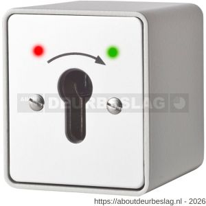 Maasland SM1TSL sleutelschakelaar opbouw 2x LED rood-groen en - R11301780 - afbeelding 2