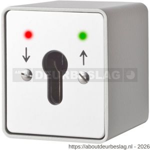 Maasland SM2RSL sleutelschakelaar opbouw 2x LED rood-groen en - R11301785 - afbeelding 1