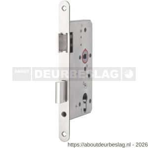 Maasland E-3160DNR20 project dag- en nachtslot met afgeronde voorplaat 20 mm doornmaat 60 - R11300048 - afbeelding 1