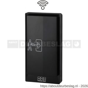 Maasland ELS31T elleboogschakelaar zwart met - R11301879 - afbeelding 1