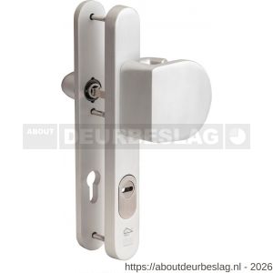 Maasland F92AGK deurbeslag greep-kruk aluminium PC 92 mm - R11301859 - afbeelding 1