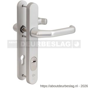 Maasland F92AKK deurbeslag kruk-kruk aluminium PC 92 mm - R11301861 - afbeelding 1