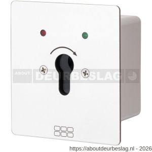 Maasland FM1TSL sleutelschakelaar inbouw 2x LED rood-groen en - R11301782 - afbeelding 1