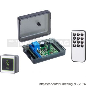 Maasland KS500 Flexess Pebble paslezer opbouw stand alone 12-24 V DC grijs IP 68 stand - R11301476 - afbeelding 1