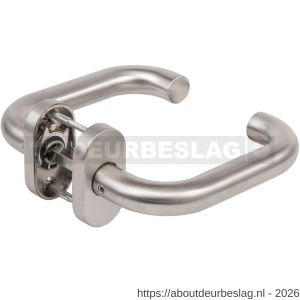 Maasland P100-RKK binnendeurbeslag kruk-kruk garnituur U model - R11301196 - afbeelding 1