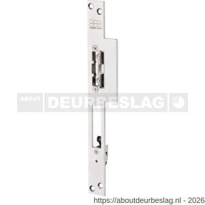 Maasland RS35U elektrische deuropener ruststroom lange lip sluitplaat 12-28 V DC nachtschootcontact - R11301698 - afbeelding 1