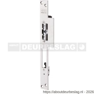 Maasland RST35U elektrische deuropener ruststroom lange lip sluitplaat 12-28 V DC nachtschootcontact dagschootsignalering - R11301712 - afbeelding 1