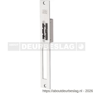 Maasland S22B elektrische deuropener arbeidsstroom lange brede sluitplaat 6-12 V AC-DC - R11301419 - afbeelding 2