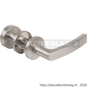 Maasland S400-RPK binnendeurbeslag kruk-knop garnituur Hol model - R11301201 - afbeelding 1