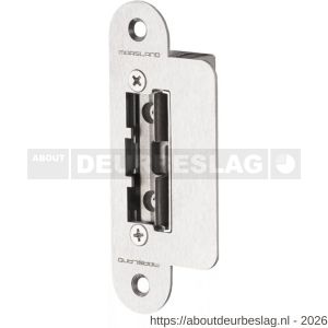 Maasland S51B elektrische deuropener arbeidsstroom korte nemef sluitplaat afgerond 6-12 V AC-DC - R11301443 - afbeelding 2