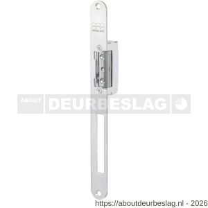 Maasland SI17U elektrische deuropener arbeidsstroom lange afgeronde sluitplaat 10-24 V AC-DC - R11301590 - afbeelding 1