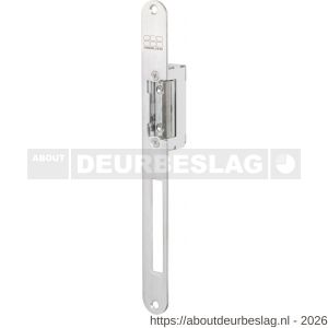 Maasland SP17U elektrische deuropener arbeidsstroom lange afgeronde sluitplaat 10-24 V AC-DC - R11301589 - afbeelding 1