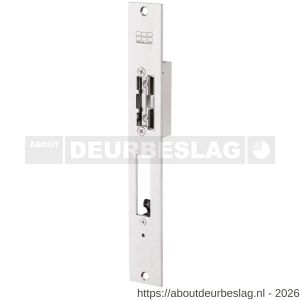 Maasland SP25U elektrische deuropener arbeidsstroom lange brede sluitplaat 10-24 V AC-DC nachtschootcontact vrijzetpal - R11301704 - afbeelding 1