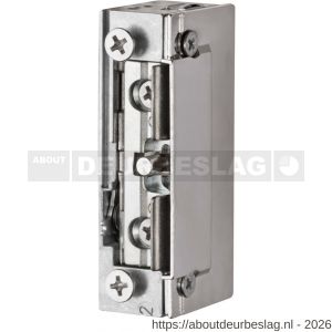 Maasland SPI00US elektrische deuropener smal arbeidsstroom zonder sluitplaat 10-24 V AC-DC schootgeleider vrijzetpal - R11301121 - afbeelding 1