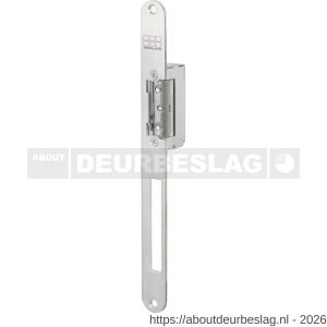 Maasland SPI17U elektrische deuropener arbeidsstroom lange afgeronde sluitplaat 10-24 V AC-DC vrijzetpal - R11301591 - afbeelding 1