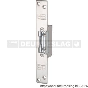 Maasland SV11U elektrische deuropener brandwerend arbeidsstroom korte sluitsluitplaat 10-24 V - R11301455 - afbeelding 1